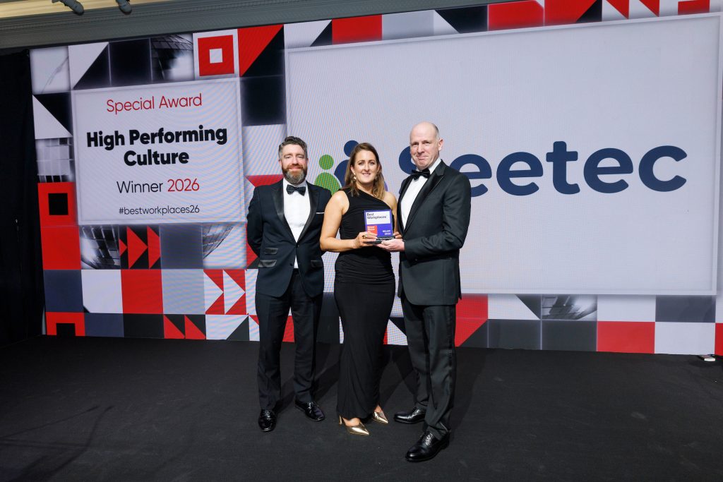 Seetec Ireland wins High Performing Culture Award and Best Workplace, Feb 2026